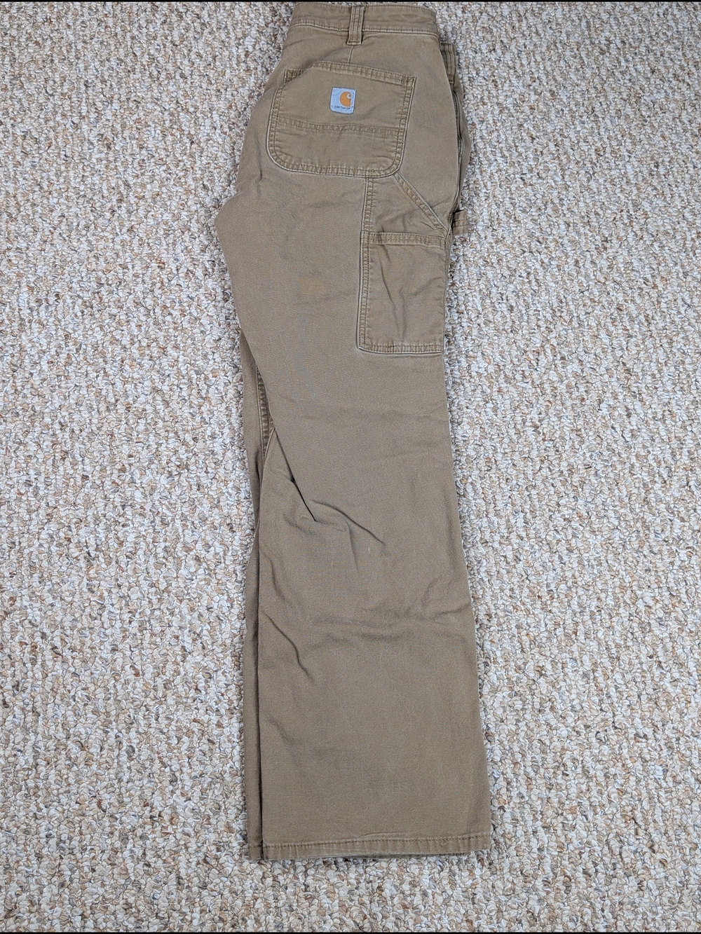 Carhartt Women’s Rugged Flex Loose Fit Canvas Work Pants – Size 6 Short